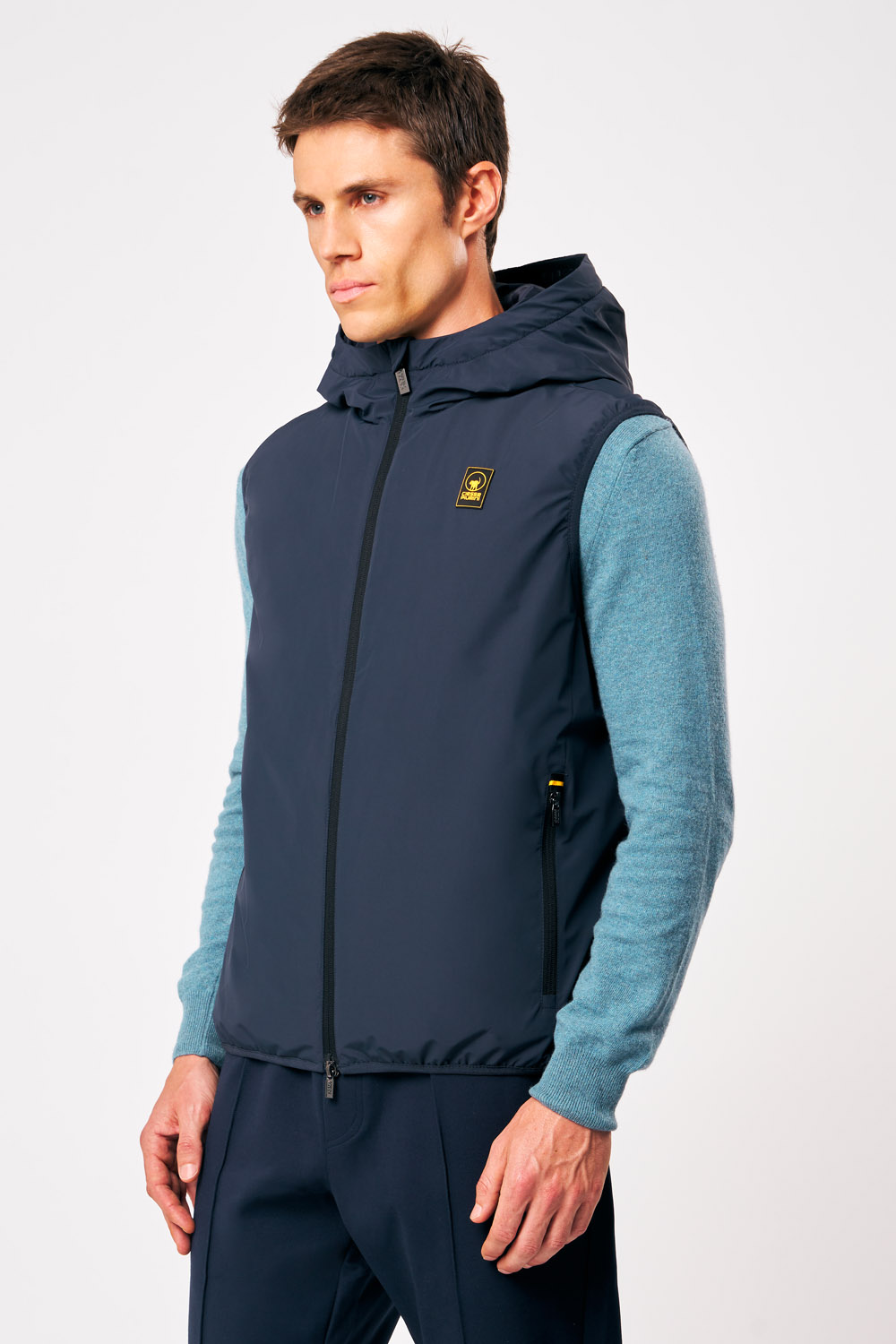 ciesse-outdoor-kenzen-steppweste-blau-kapuze-herren image 1