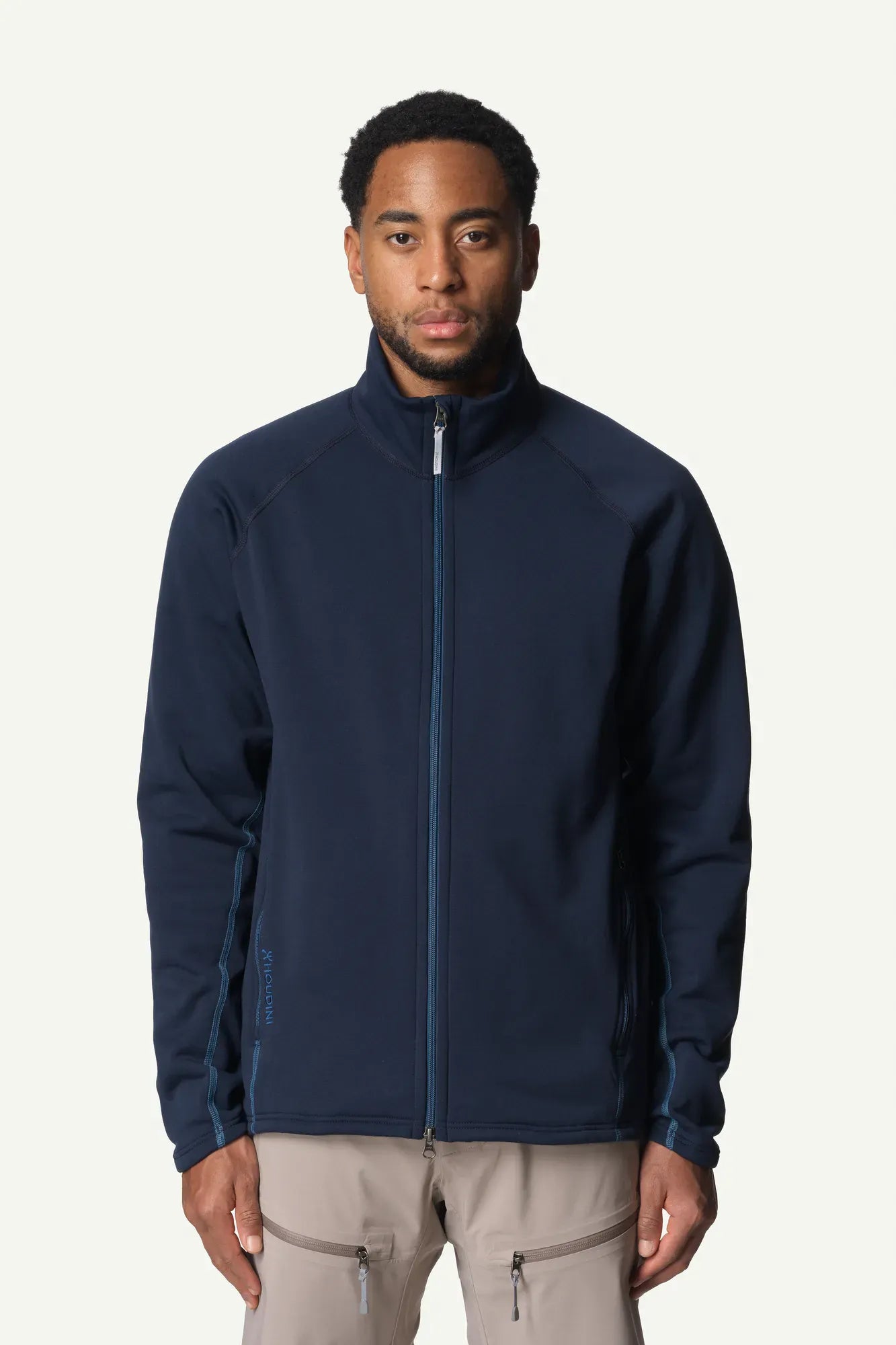 houdini-power-up-jacket-fleecejacke-blue-illusion-herren image 1