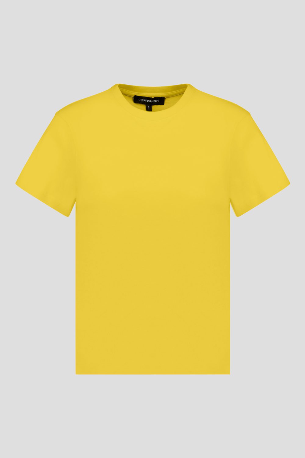 ciesse-outdoor-t-shirt-gelb-baumwolle-logo-rundhals image 3