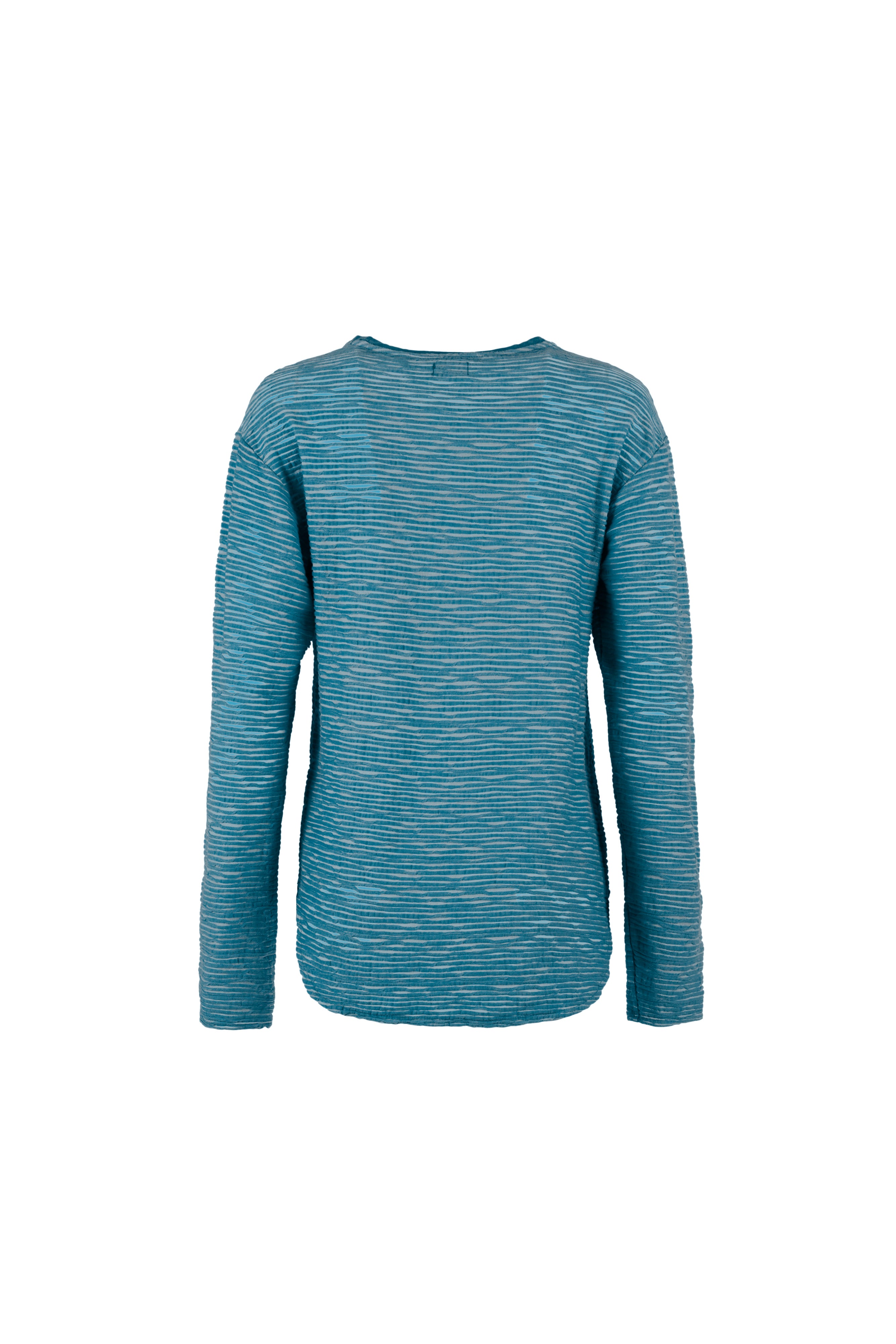 e9-kyla-langarmshirt-amythist-jacquard-regular-fit image 6
