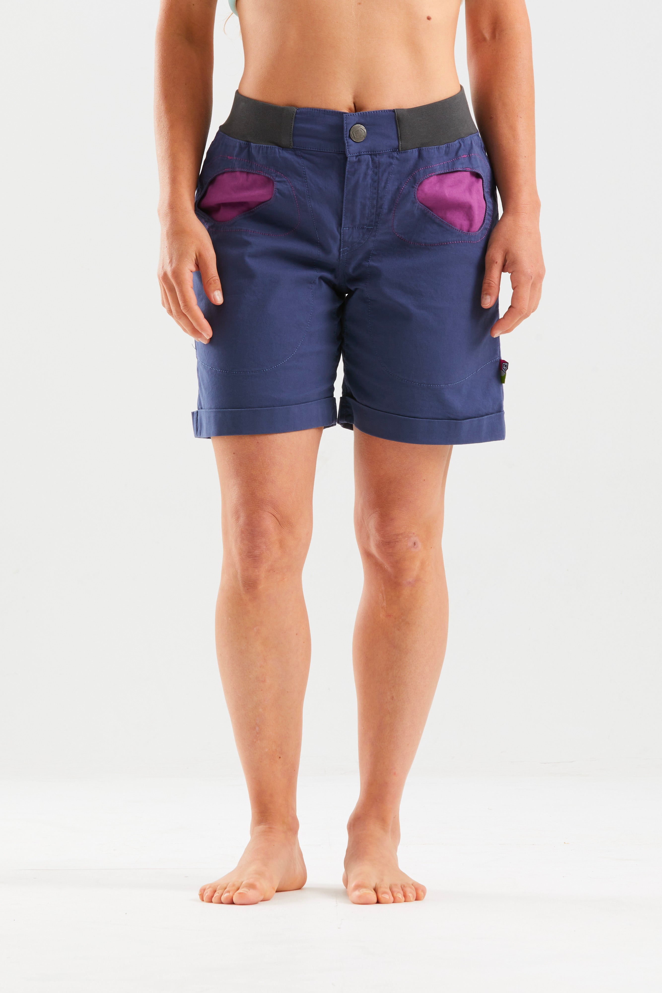 e9-onda-short-klettershorts-slate-bio-baumwolle-stretch image 2
