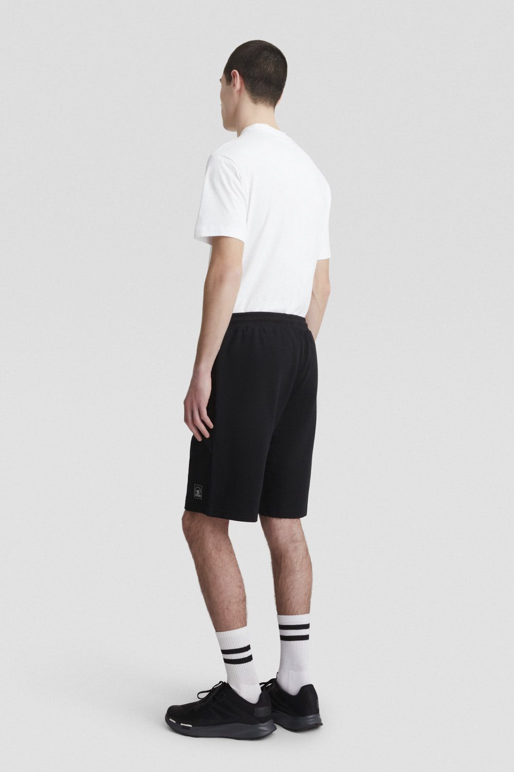 ciesse-pantaloni-shorts-herren-schwarz-leicht-baumwolle-nylon image 2