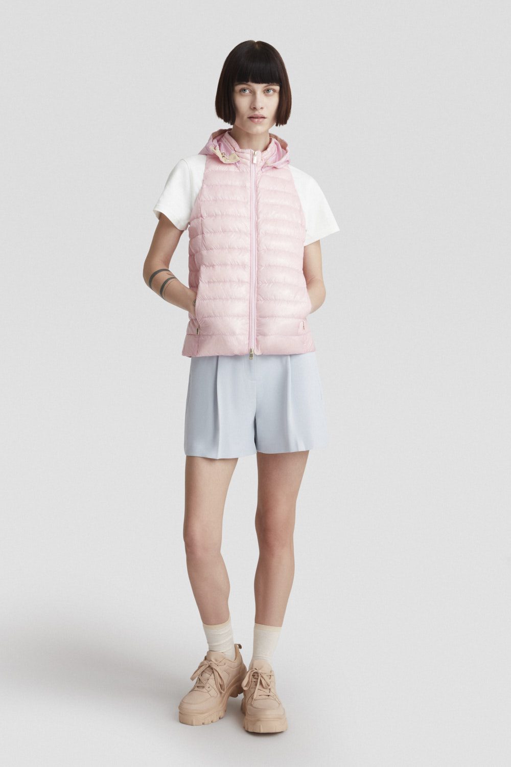 ciesse-outdoor-alya-daunenweste-damen-pastellrosa-kapuze image 1