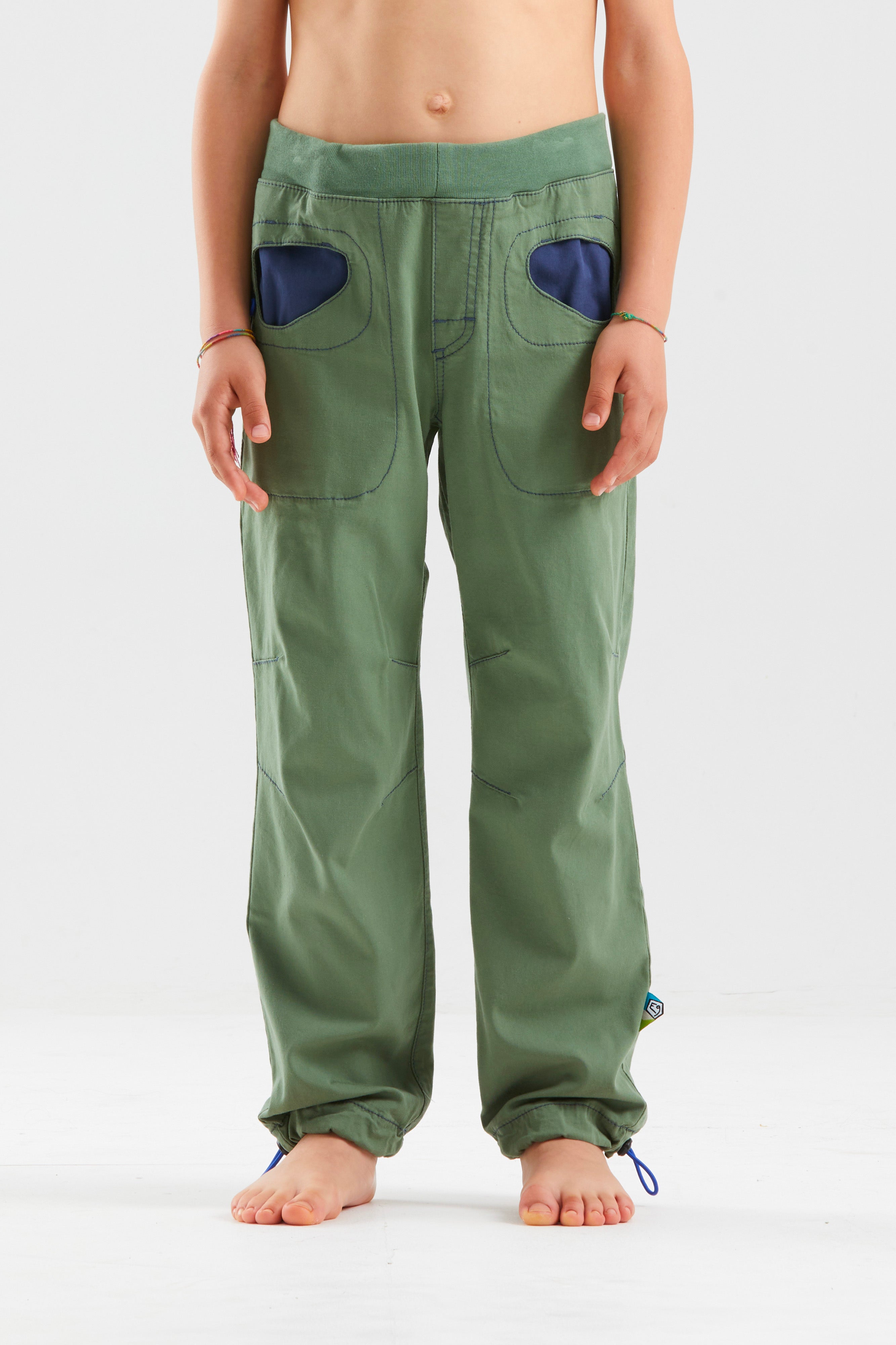 e9-b-rondo-off-kinder-kletterhose-agave-bambus image 1