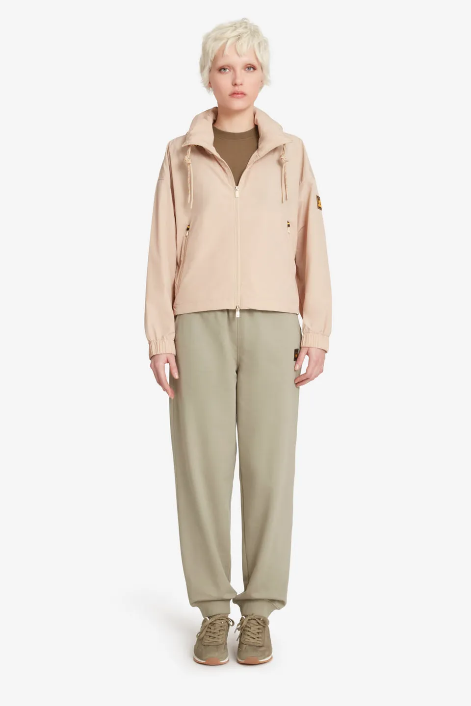 ciesse-outdoor-lana-jacke-beige-damen-mit-kapuze-polyester image 1