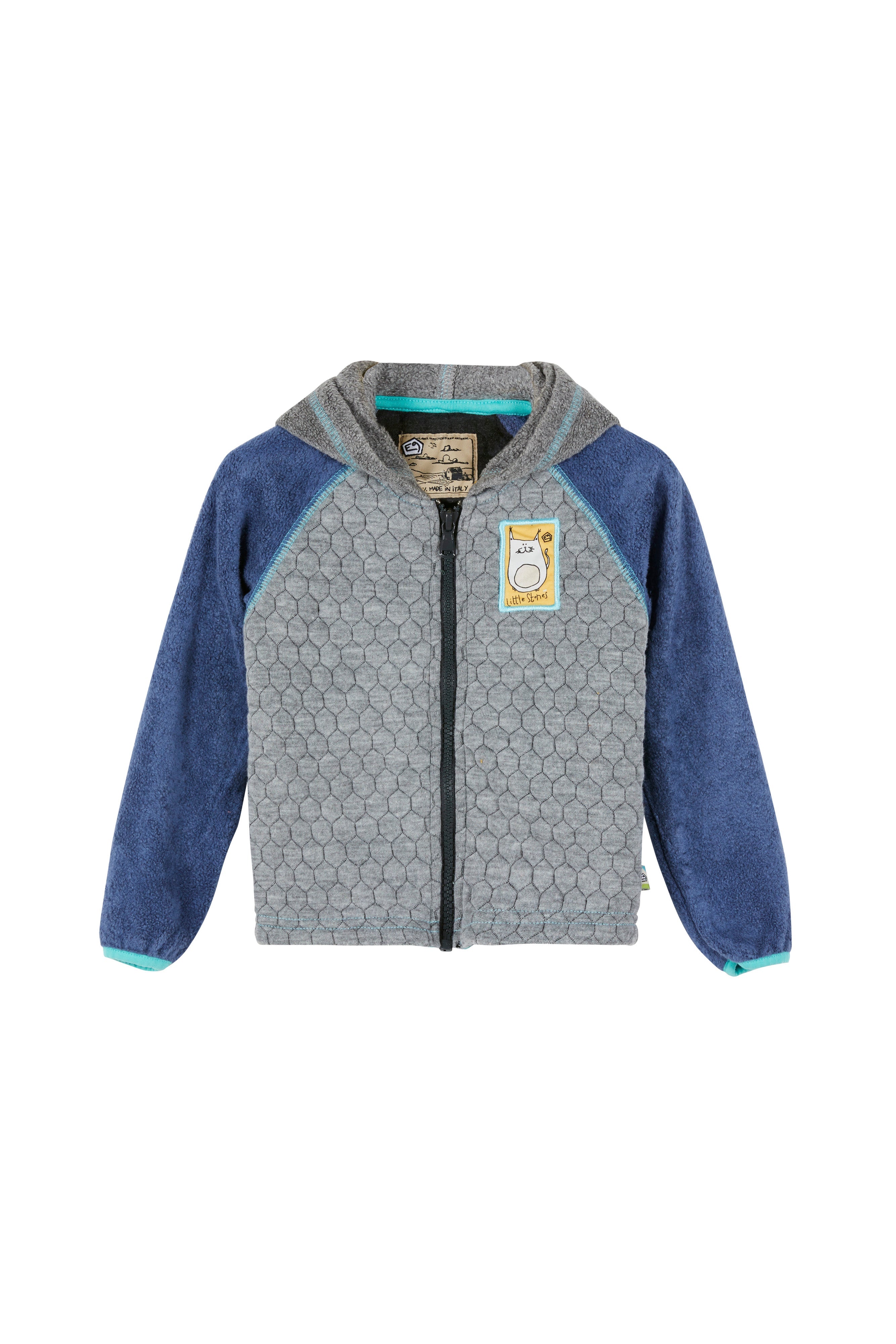 e9-pig-2-3-baby-fleeceanzug-grey-mel-cobalt-12-18 image 3