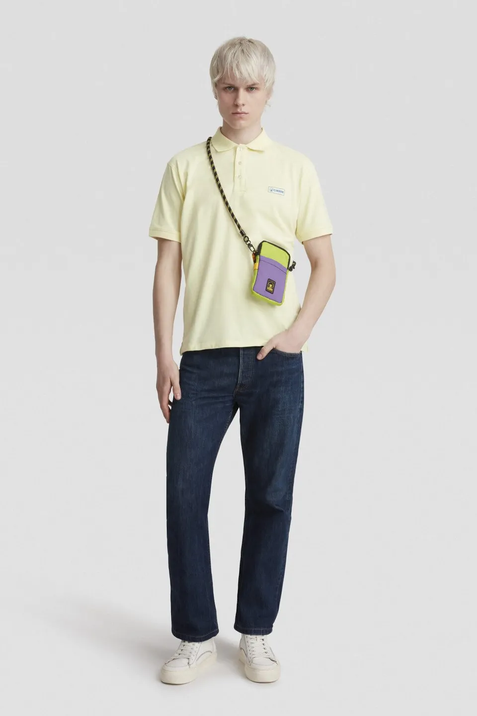 ciesse-outdoor-jersey-stretch-polo-hellgr-n-baumwolle image 1