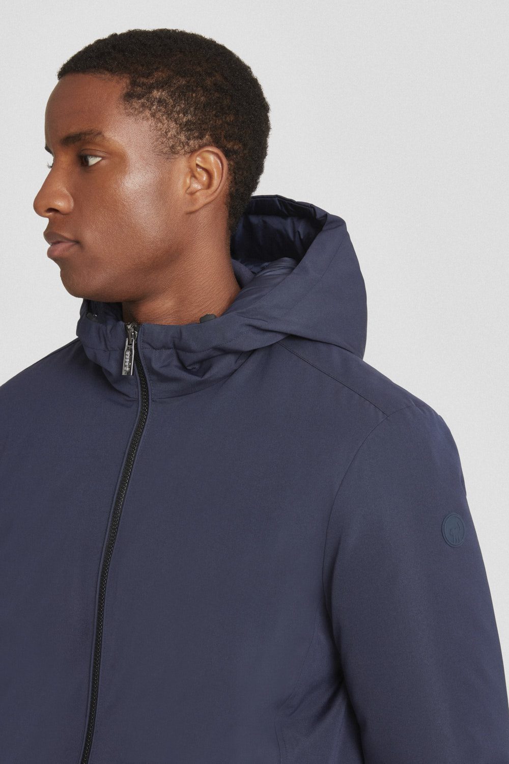 ciesse-outdoor-daunenjacke-kurz-blau-reversibel-mit-kapuze image 3