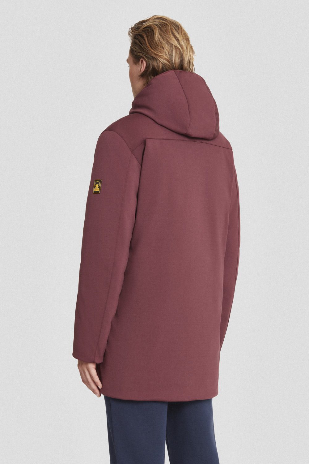 ciesse-softshelljacke-lang-mahagoni-braun-herren image 4