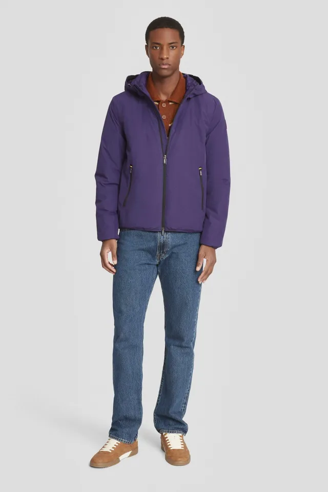 ciesse-outdoor-winterjacke-lila-wattiert-mit-kapuze image 1
