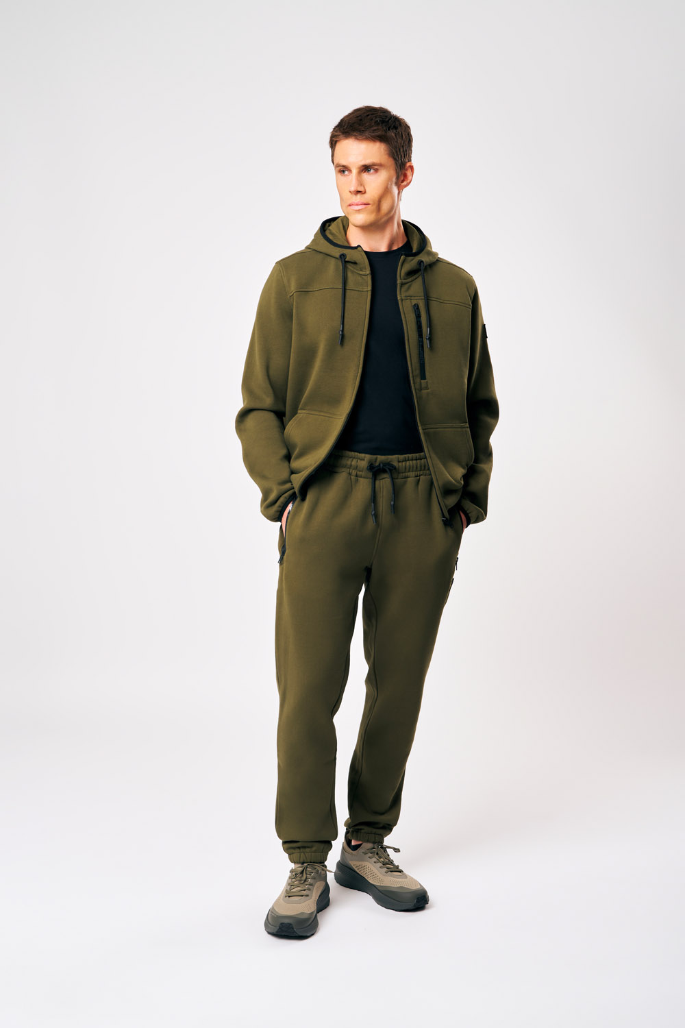 ciesse-pantaloni-ronny-4-0-jogginghose-herren-gr-n-baumwolle image 2