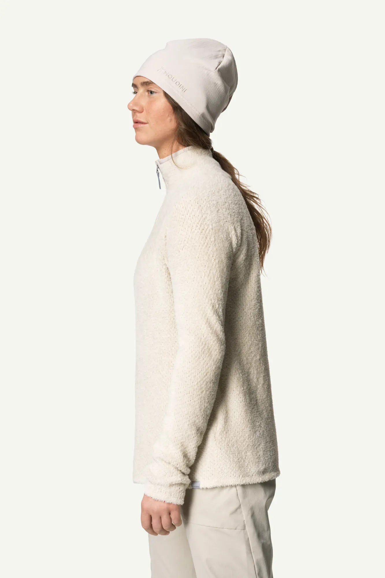 houdini-lykan-half-zip-fleece-damen-foggy-mountain image 2