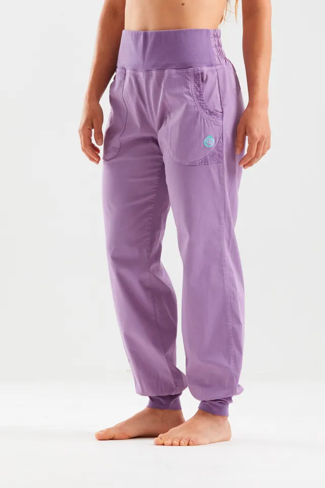 e9-leila-hose-damen-slate-slim-fit-bambus-bio-baumwolle image 1