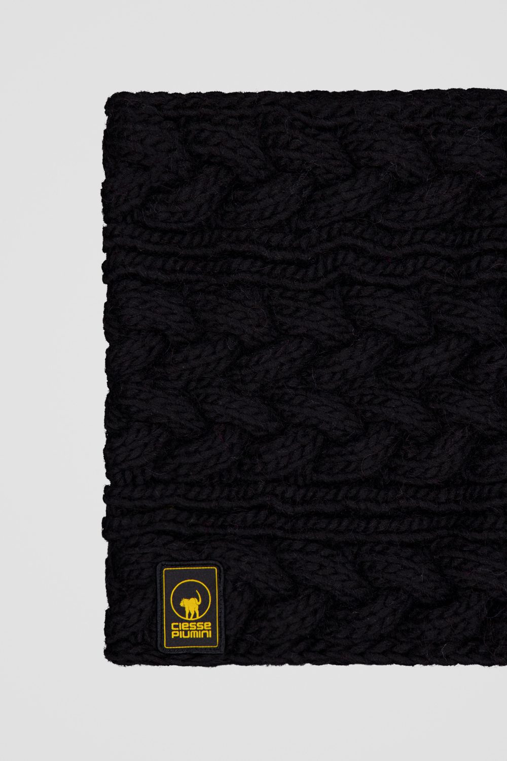 ciesse-halsw-rmer-schwarz-strick-wolle-alpaka-loop image 4