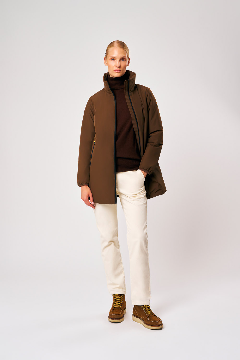 ciesse-outdoor-catalina-mantel-damen-mokkabraun image 2