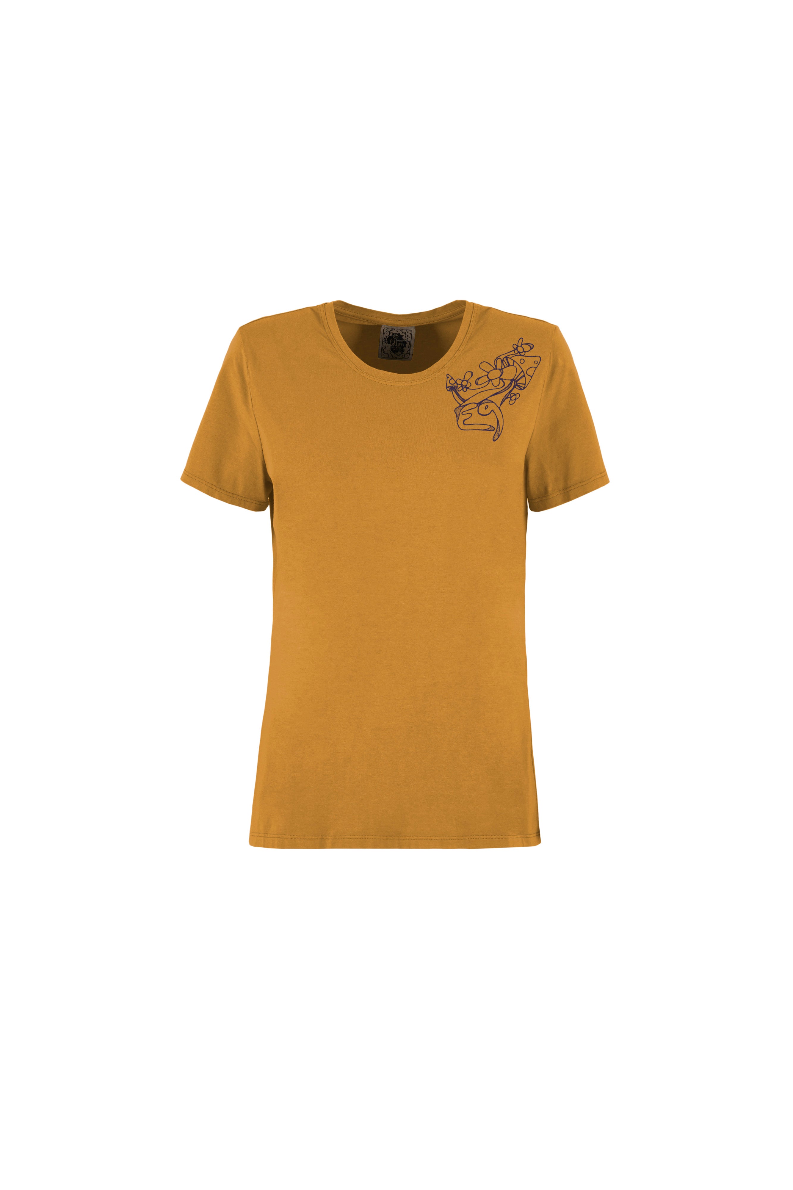 e9-mush-t-shirt-agave-829-bio-baumwolle-slim-fit image 6