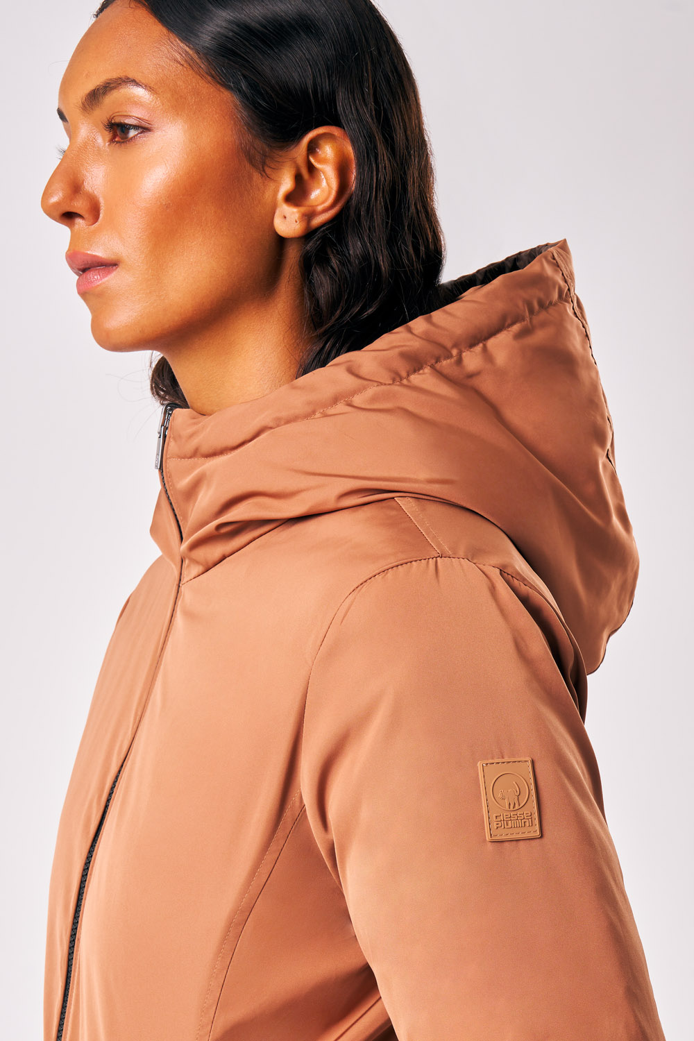 ciesse-outdoor-kalie-3-0-daunenjacke-hellbraun-wendejacke-damen image 4