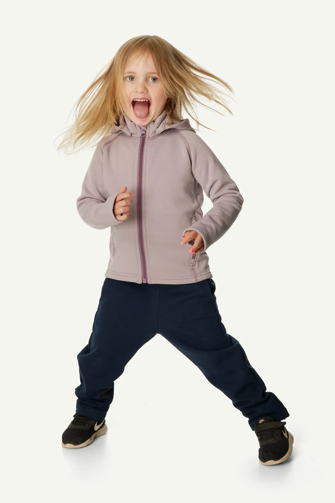 houdini-power-houdi-fleecejacke-kinder-sky-purple-warm image 3