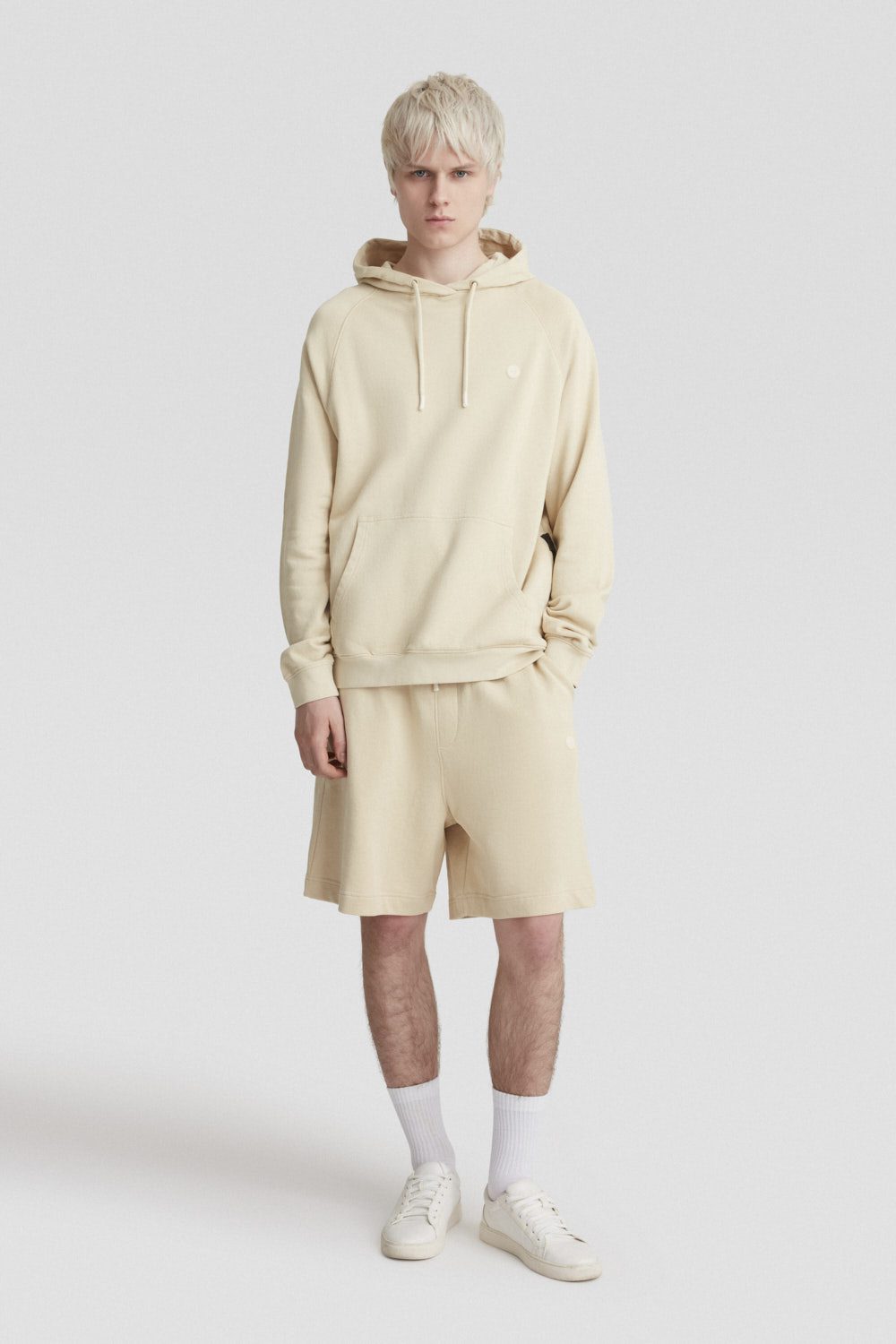 ciesse-felpe-hoodie-beige-kapuze-baumwolle image 1