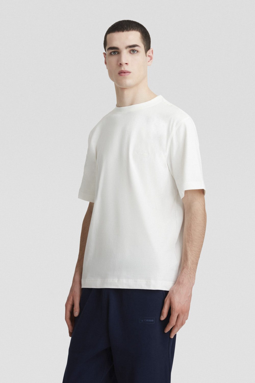 ciesse-t-shirt-wei-baumwolle-rundhals-regular image 2