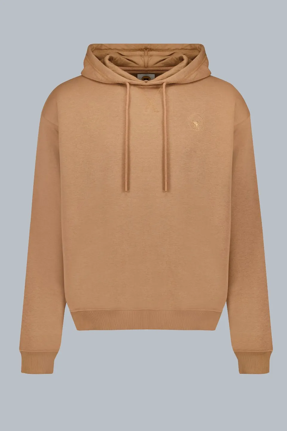 ciesse-outdoor-rico-hoodie-braun-mit-kapuze-baumwolle image 1