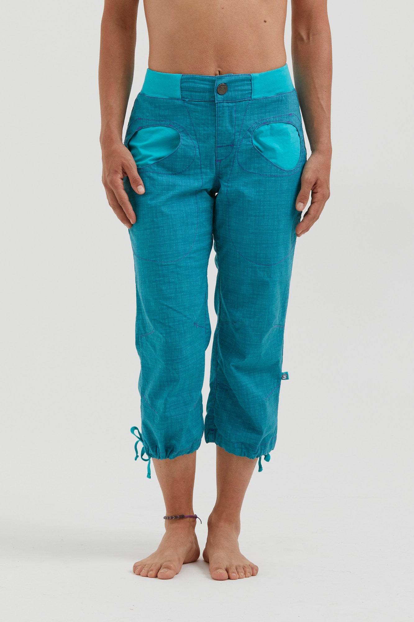 e9-n-onda-st-3-4-leggings-emerald-bio-baumwolle image 3
