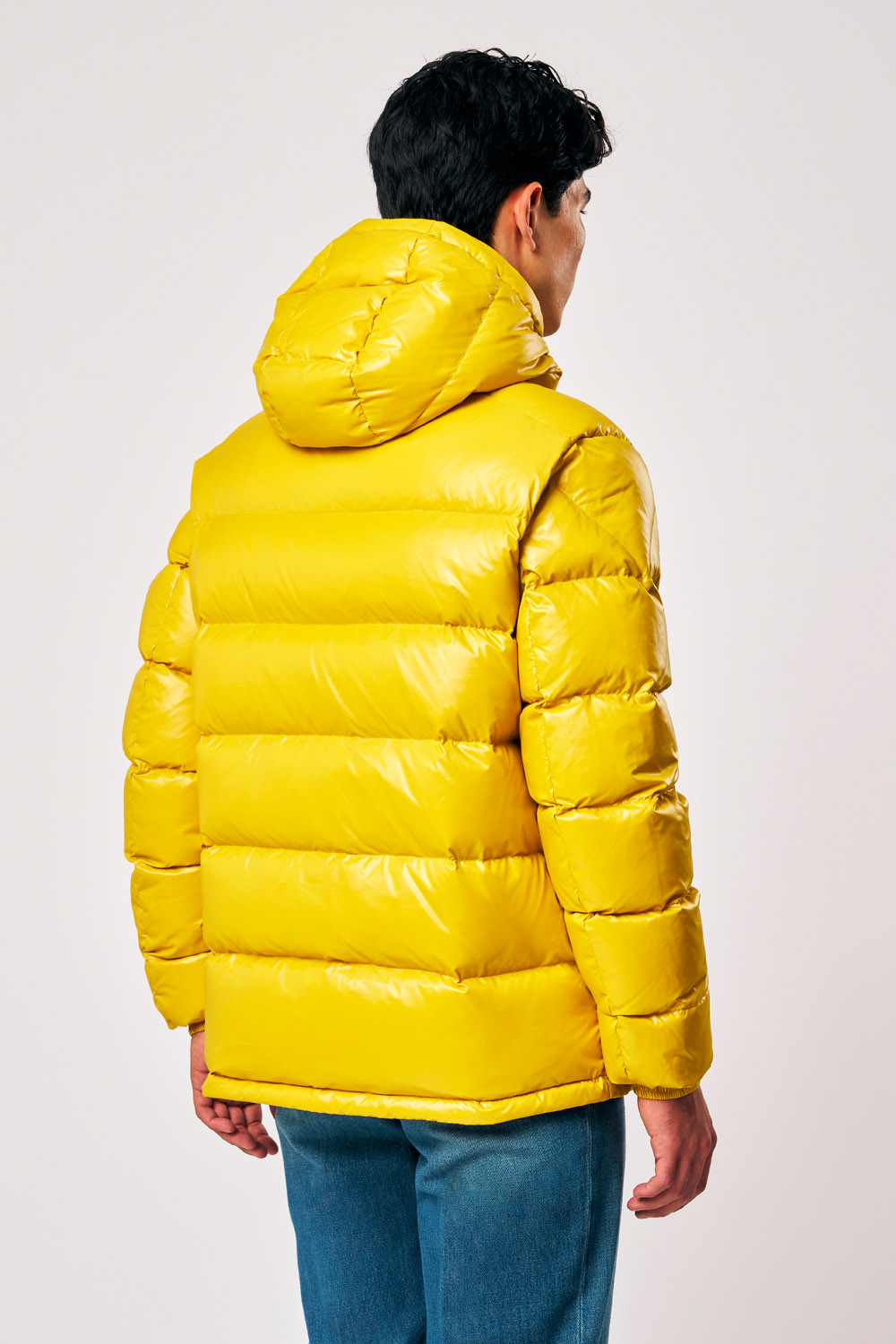 ciesse-outdoor-piumini-jambo-daunenjacke-gelb-kapuze-echt-daune image 5