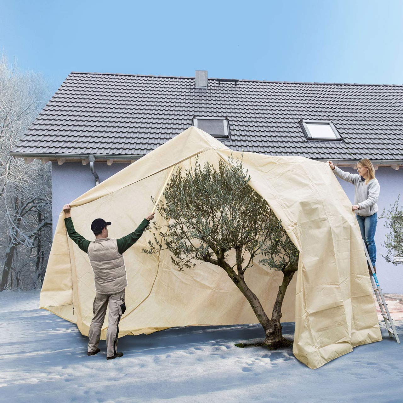 afp-winter-vlieshaube-xxxl-mediterran-beige-350x250-cm-70g image 3