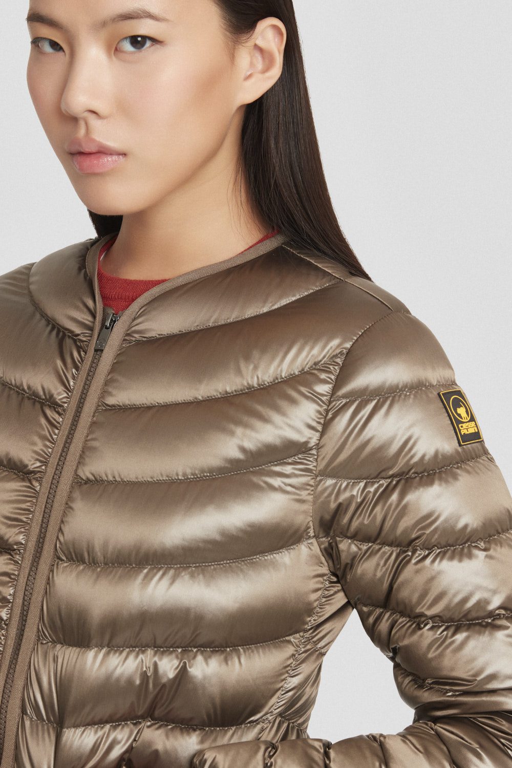 ciesse-outdoor-daunenjacke-beige-kurz-800fp-dwr image 2