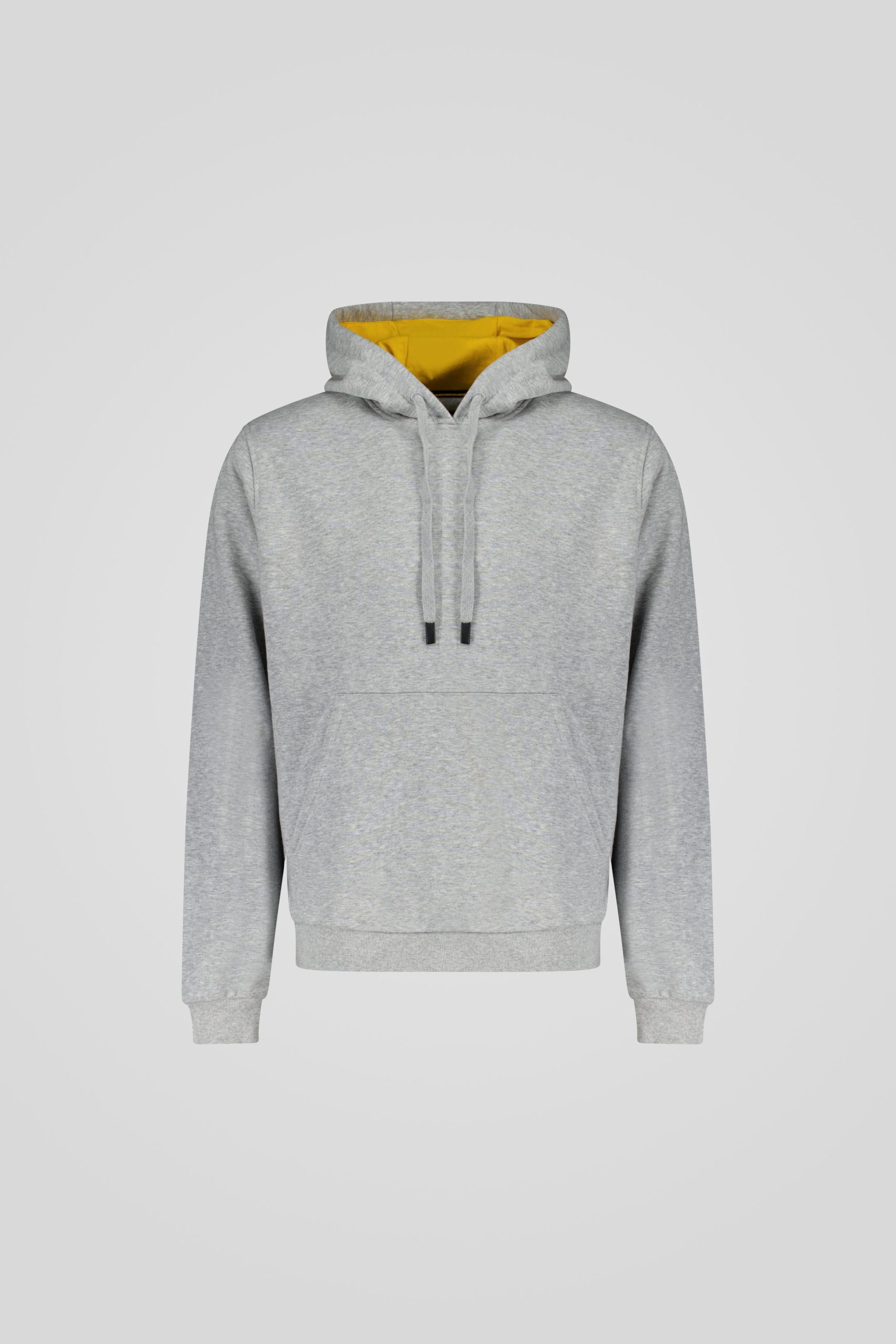 ciesse-hoodie-grau-basic-mit-kapuze-baumwolle-unisex image 5