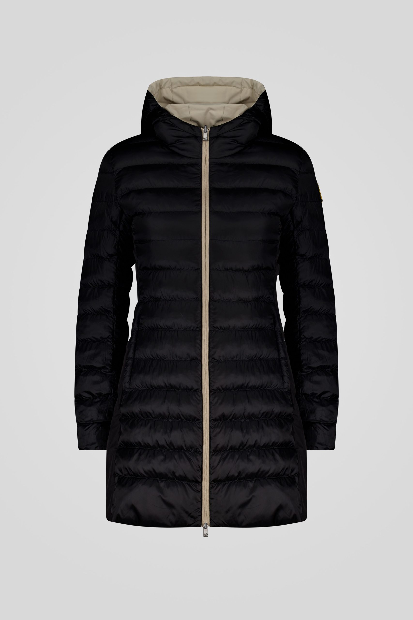 ciesse-outdoor-piumini-daunenjacke-wendbar-beige-schwarz image 5