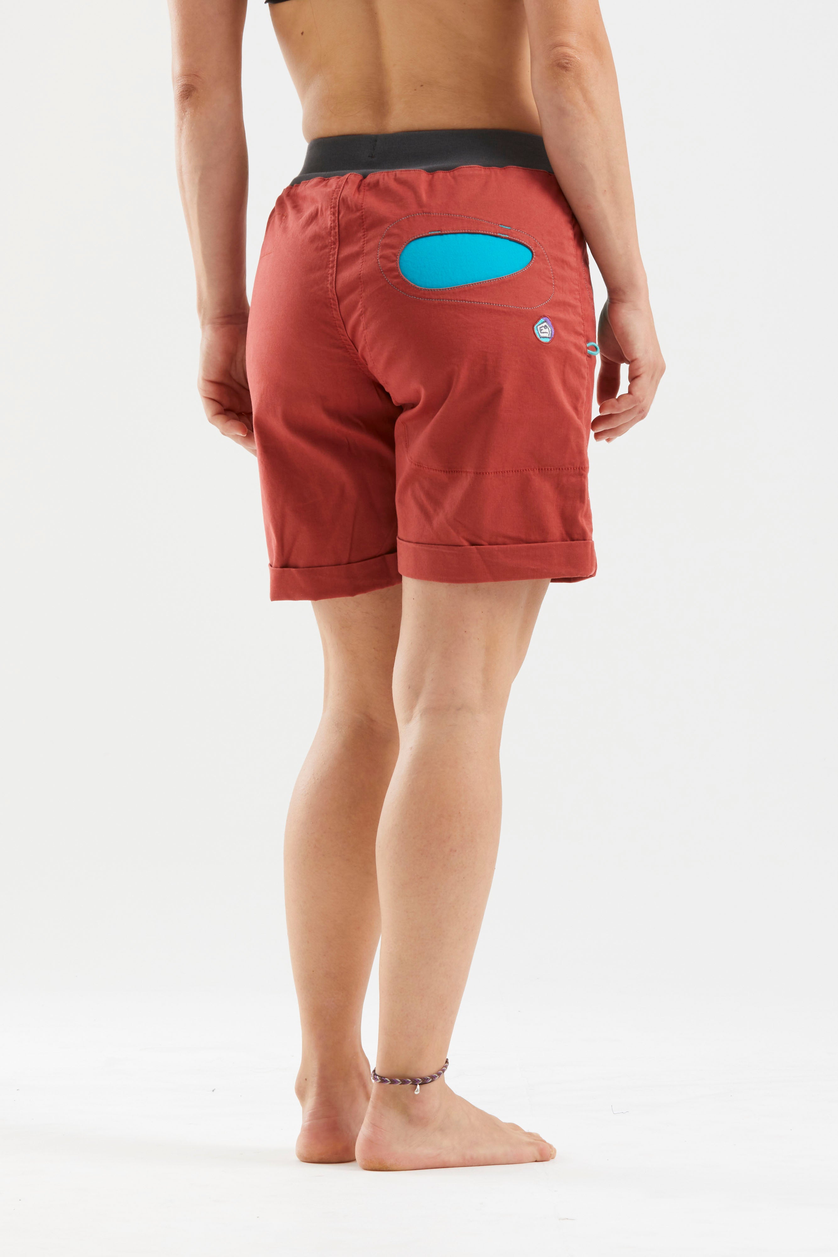 e9-onda-short-kletter-shorts-bio-baumwolle-ocean-blue image 3
