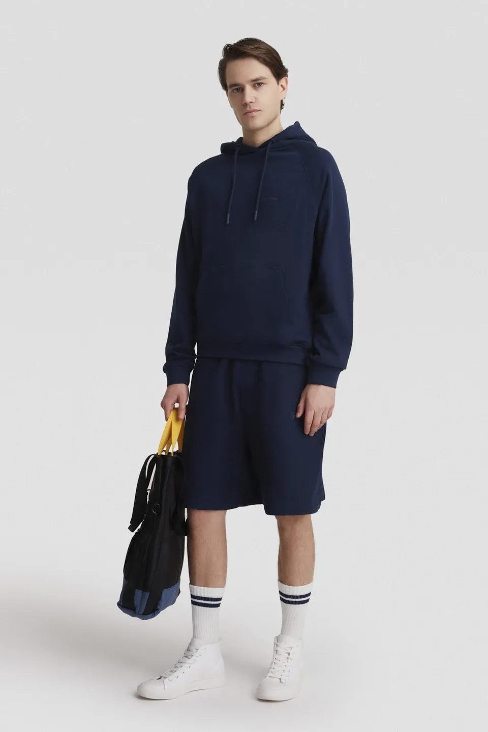 ciesse-felpe-hoodie-blau-mit-kapuze-100-baumwolle image 1