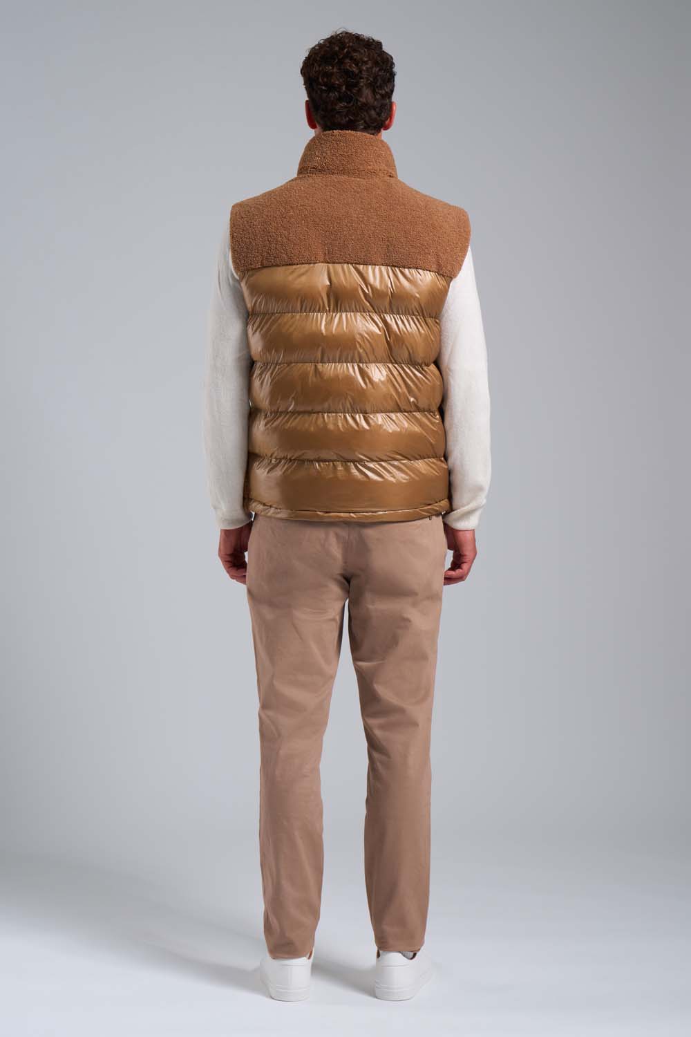 ciesse-thetis-hybrid-weste-teddy-braun-regular image 5
