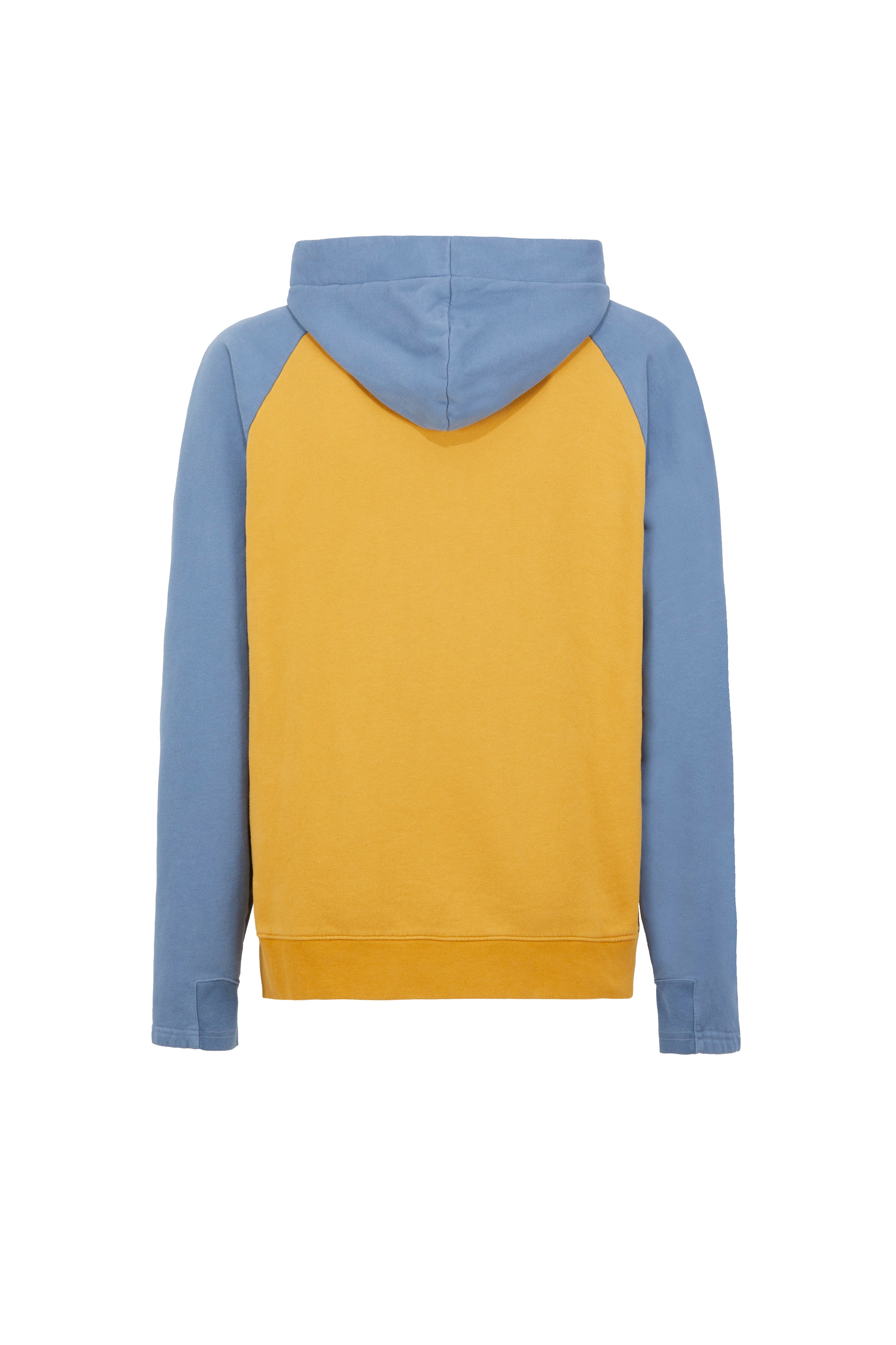 e9-rain-hoodie-curry-steel-blue-gr-m-baumwolle image 6