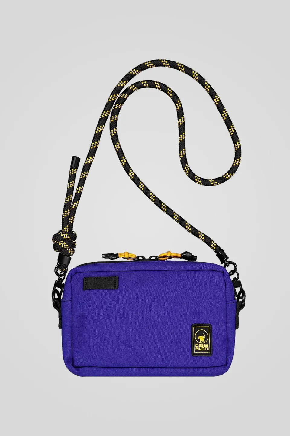 ciesse-outdoor-bauchtasche-blau-canvas-mit-doppel-rei-verschluss image 1