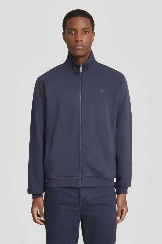 ciesse-outdoor-felpe-sweatjacke-blau-mit-reissverschluss-baumwolle image 1