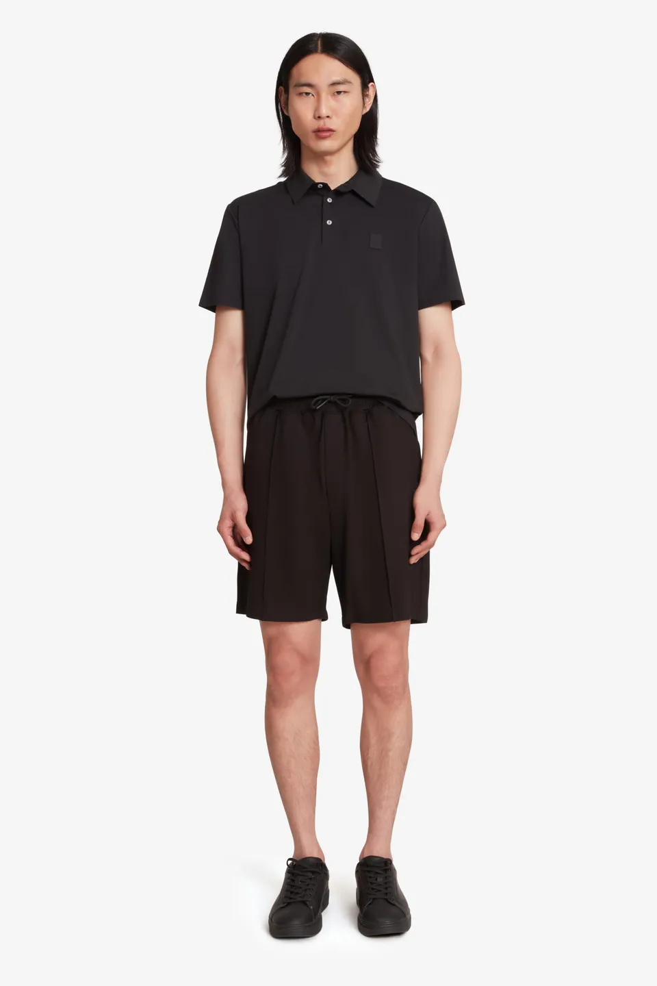 ciesse-outdoor-damien-polo-herren-schwarz-technisch image 1