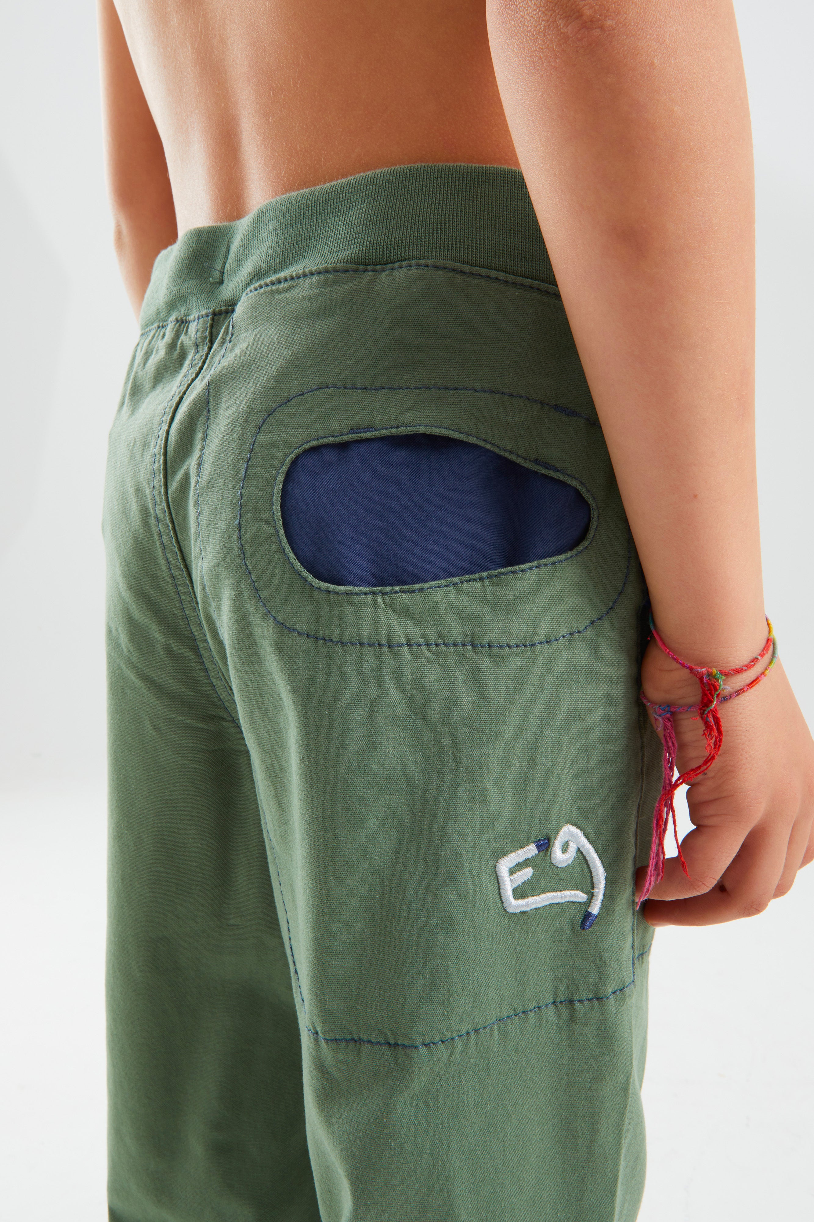 e9-b-rondo-off-kinder-kletterhose-agave-bambus image 4