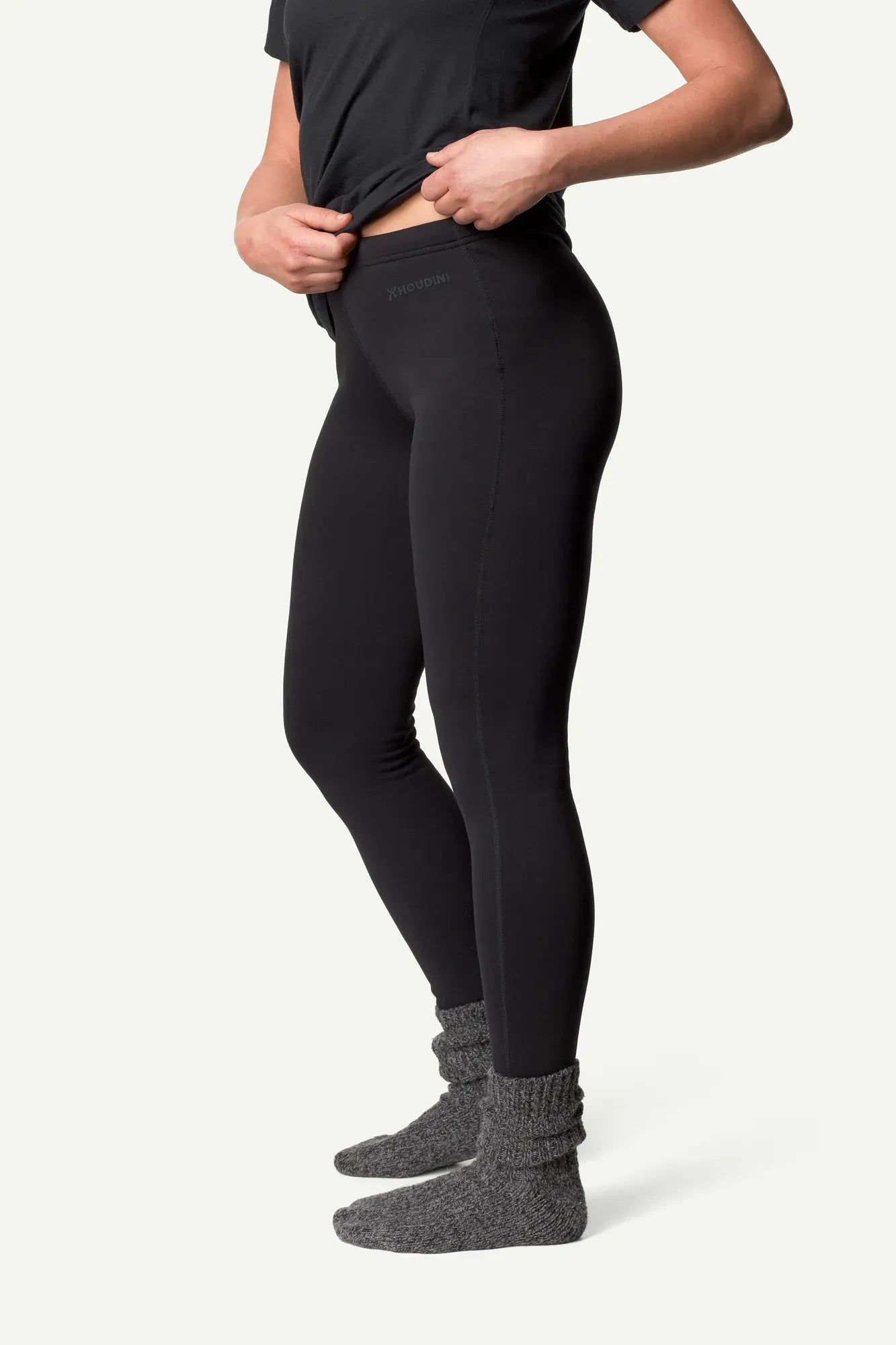 houdini-long-power-tights-ii-leggings-true-black-warm image 1
