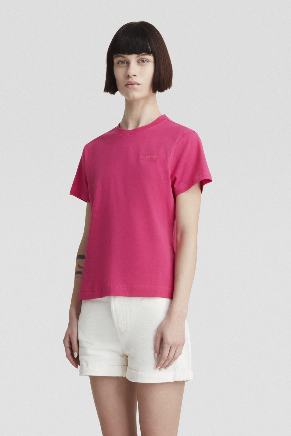 ciesse-t-shirt-e-polo-t-shirt-fuchsia-baumwolle image 2
