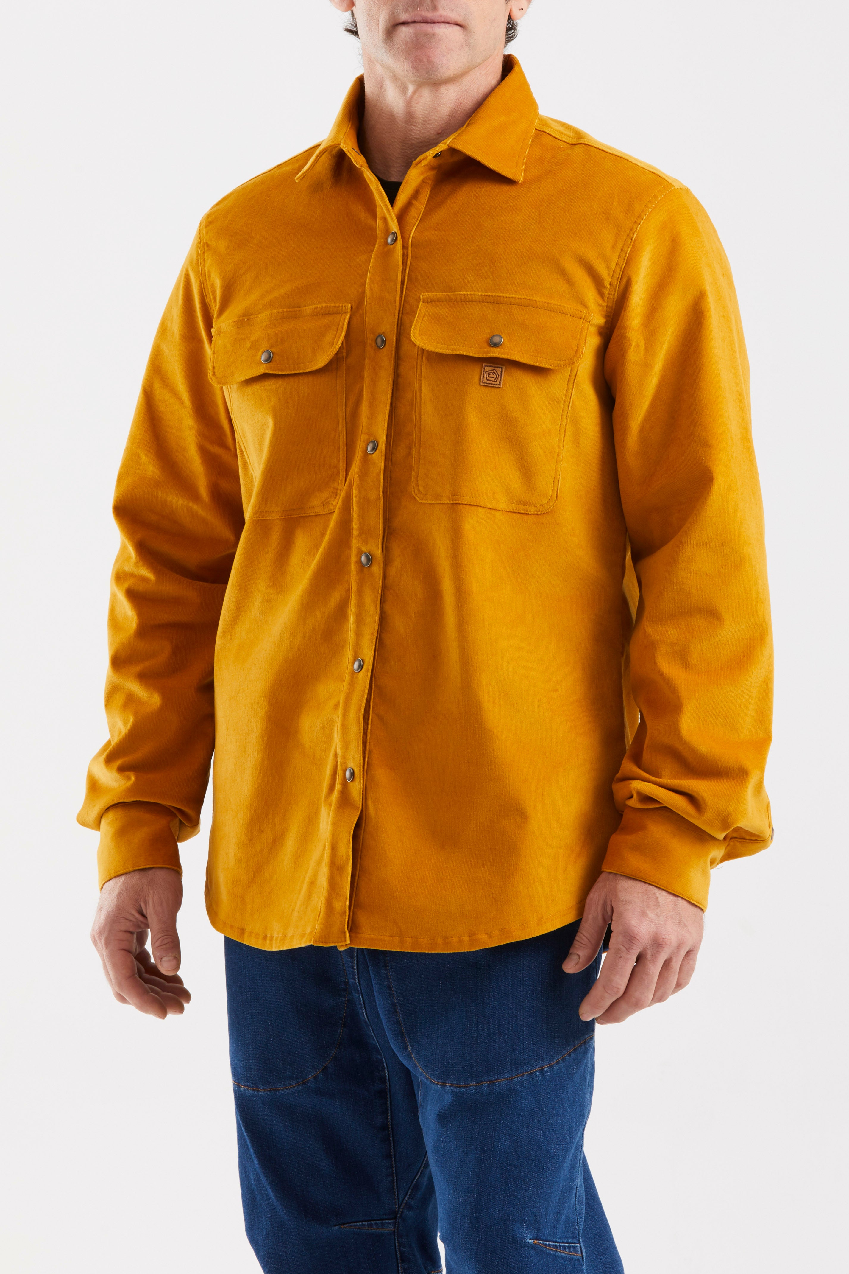 e9-tano-hose-mustard-gestreifter-samt-regular image 3