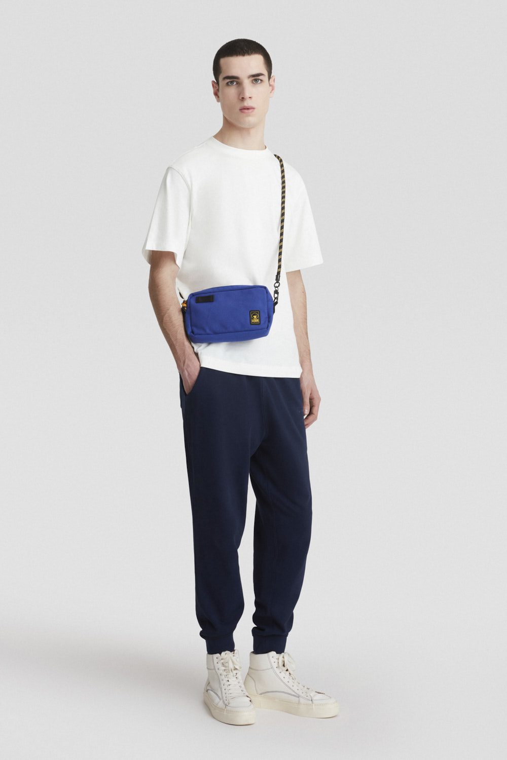 ciesse-outdoor-herren-hose-blau-baumwolle-kordelzug image 1