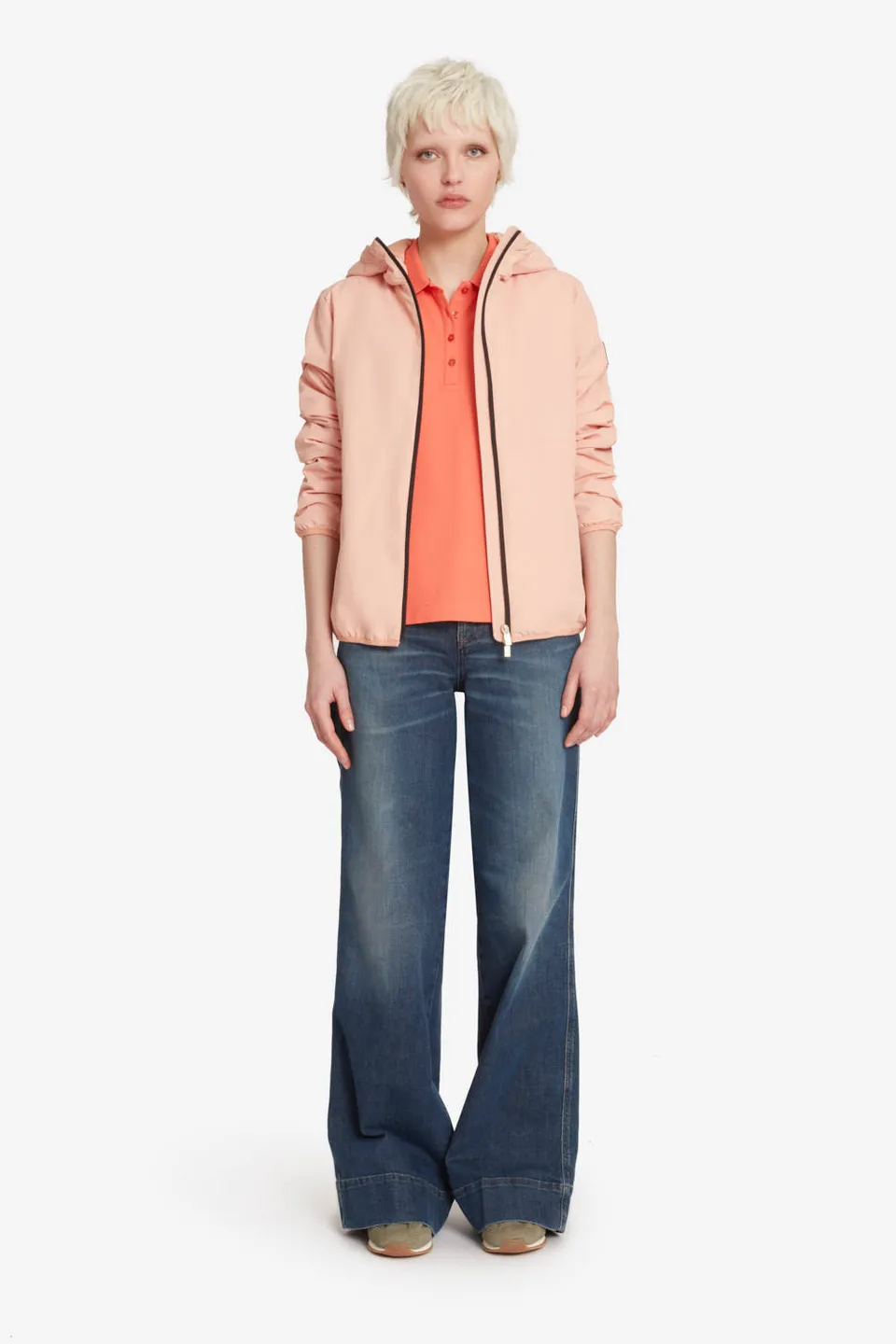 ciesse-outdoor-liana-damen-bergangsjacke-rosa-mit-kapuze image 1