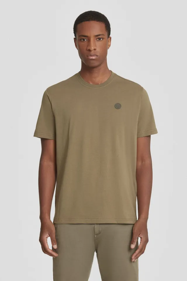 ciesse-outdoor-herren-t-shirt-oliv-rundhals-100-baumwolle image 1