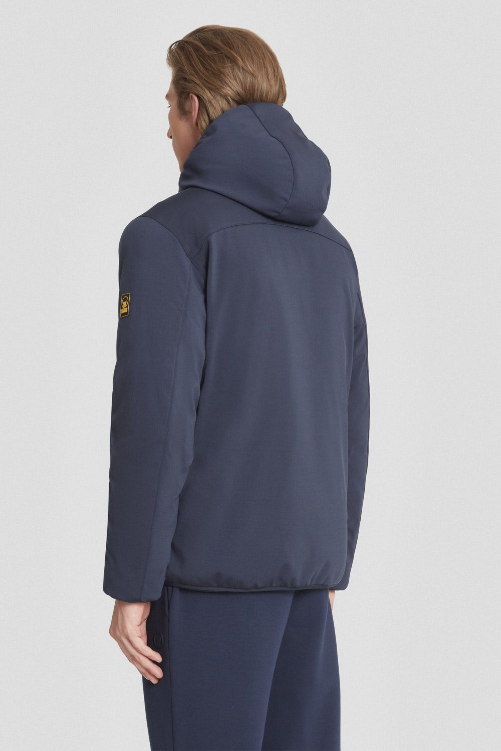 ciesse-outdoor-giacche-leggere-softshelljacke-kurz-blau-kapuze image 4