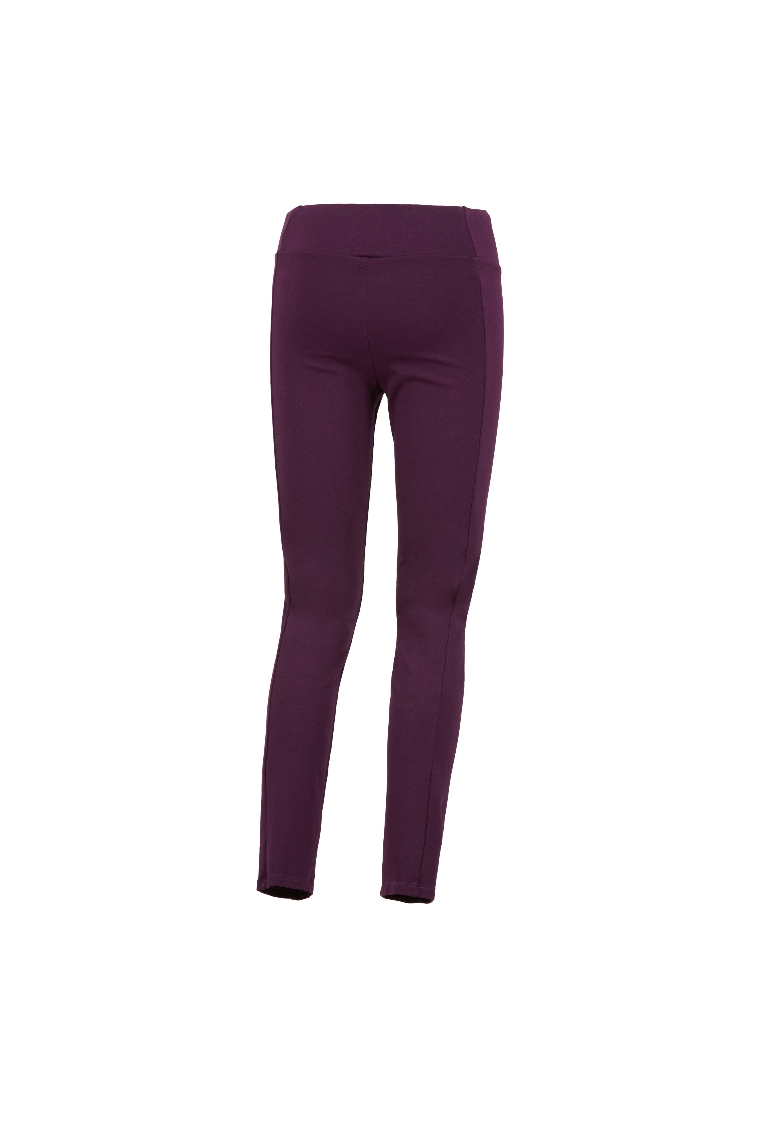 e9-anna2-2-leggings-damen-plum-baumwoll-jersey-hose image 5
