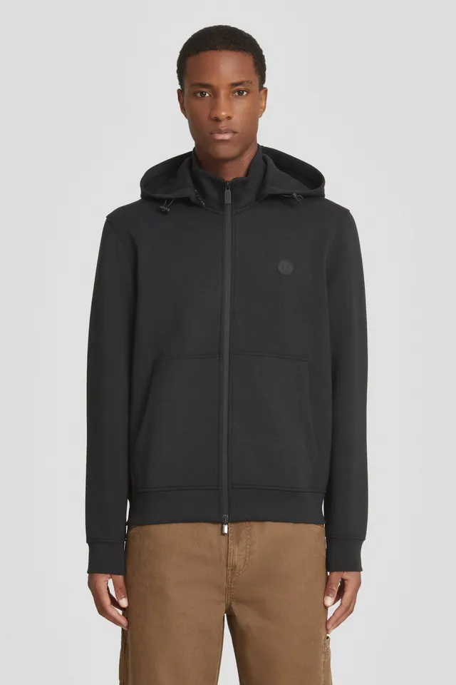 ciesse-outdoor-felpe-hoodie-schwarz-mit-abnehmbarer-kapuze image 1
