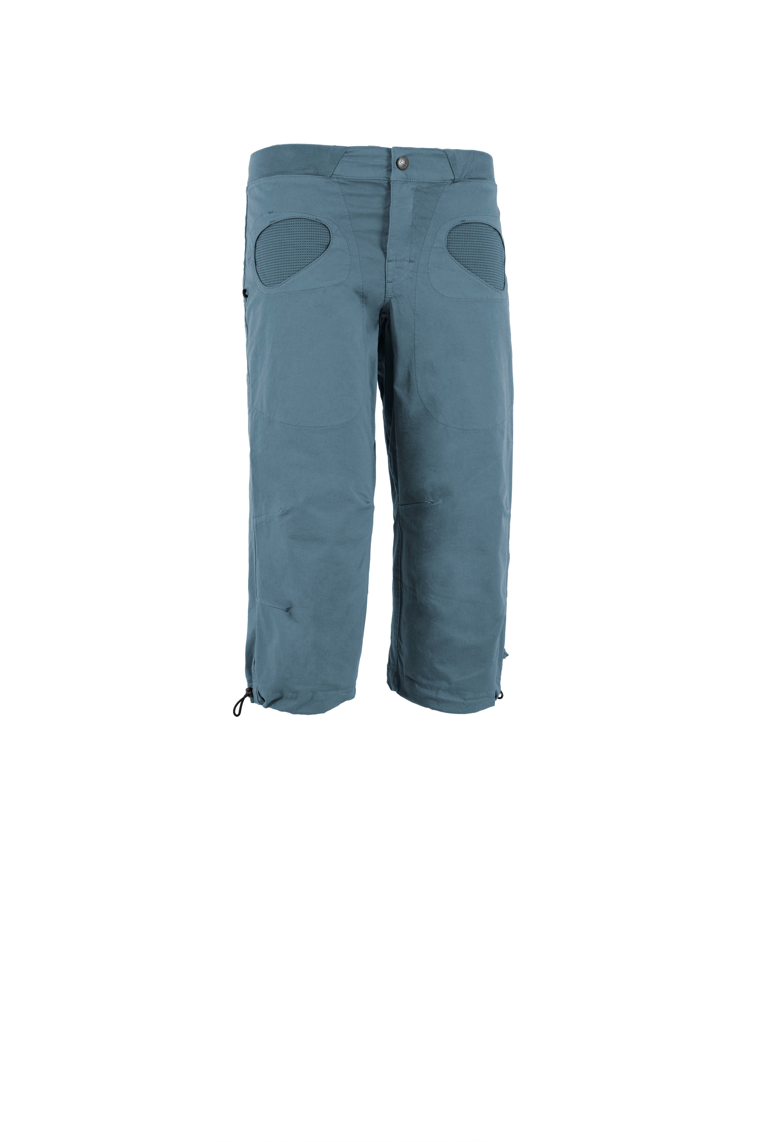 e9-r3-2-kletterhose-blue-ceuse-3-4-bio-baumwolle image 1