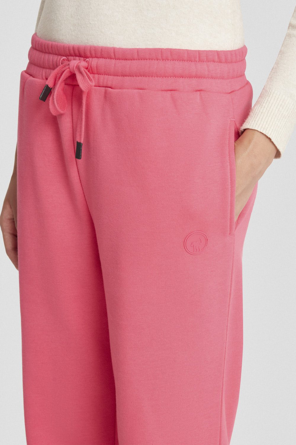 ciesse-pantaloni-freizeithose-fuchsia-baumwolle-weit image 3